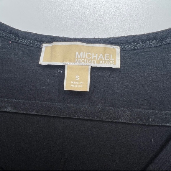 Michael Michael Kors size Small Black tank shirt - Picture 4 of 6
